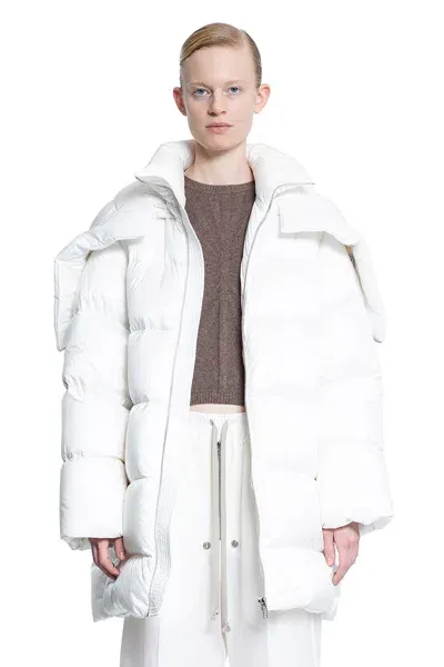 Rick Owens Woman White Coats