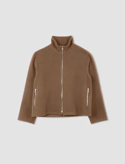 Rier Blouson Fleece In Castoro