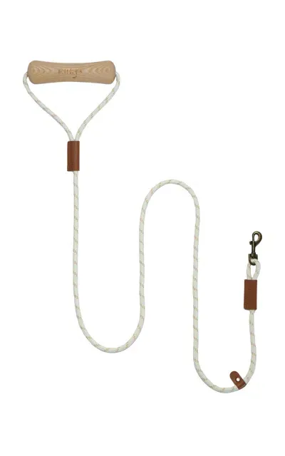 Riikyu Dog Bone Leash In White