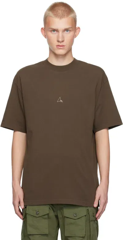 Roa Brown Light Regular T-shirt In Demitasse