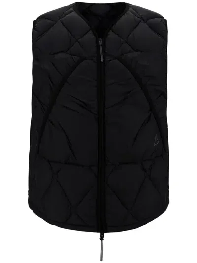 Roa Gilet Piumino In Black