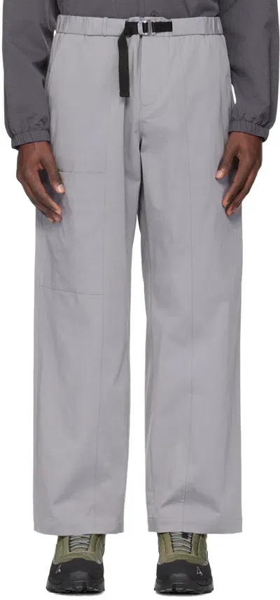 Roa Gray Climbing Trousers In Grey