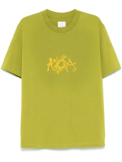 Roa Logo-print T-shirt In Green