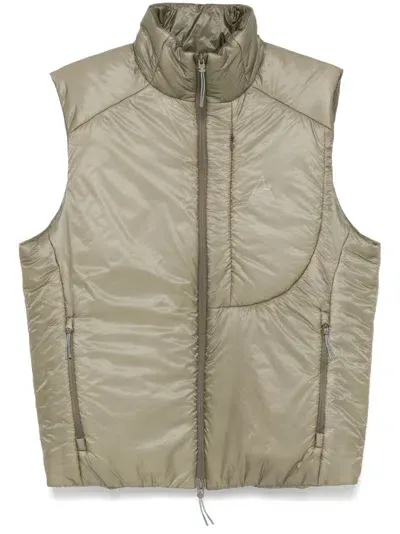 Roa Padded Gilet In Beg0002 - Taupe