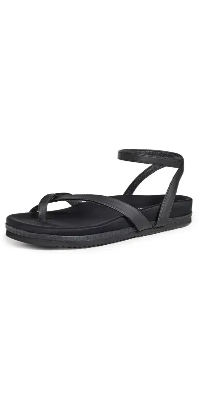 Roam Cross Wrap Sandals Black