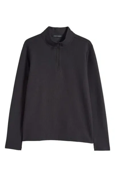 Robert Barakett Karuna Half Zip Pullover In Black