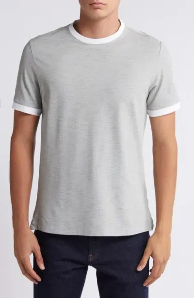 Robert Barakett Whitner Cotton Blend T-shirt In Olive