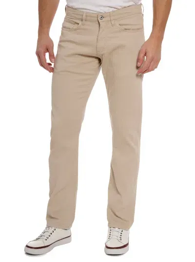 Robert Graham Grant Pant In Khaki