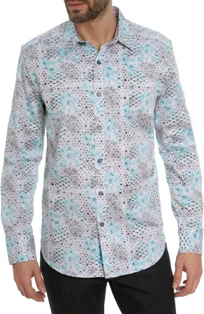 Robert Graham Hendriks Classic Fit Floral Cotton Button-up Shirt In Multi