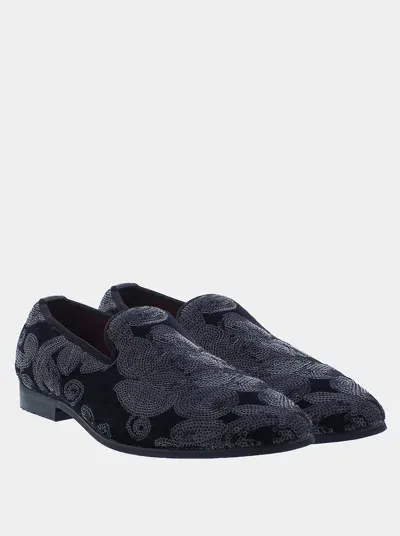 Robert Graham Kintsugi Dress Slippers In Black