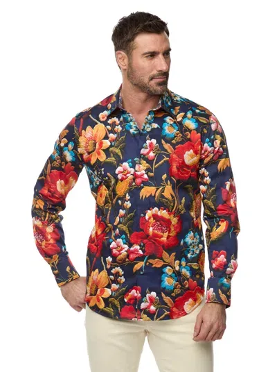 Robert Graham Manchester Long Sleeve Button Down Shirt In Multi