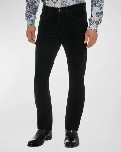 Robert Graham Men's Celestial 2 Velvet Pants In Black