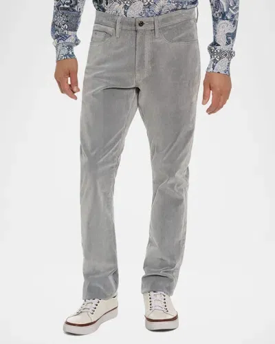 Robert Graham Men's Celestial 2 Velvet Pants In Silver