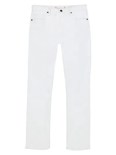 Robert Graham Kilmer 2 Slim Fit Denim Pants In White