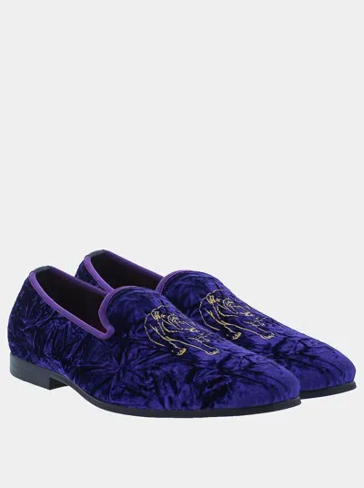 Robert Graham Taj Slipper In Purple