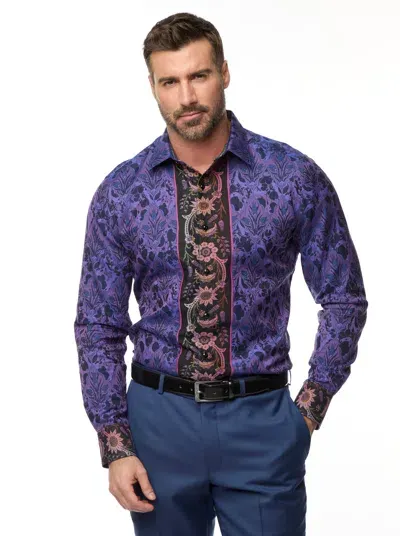 Robert Graham The Limited Edition Paso Doble Woven Shirt Big In Purple