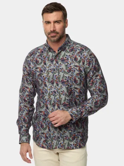 Robert Graham Ziton Long Sleeve Button Down Shirt In Multi