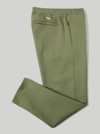 Robert Talbott Evans Track Pant In Olive