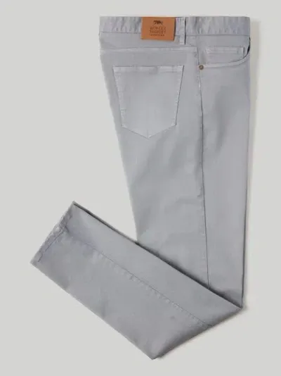 Robert Talbott Rockwell 5 Pocket Pant In Light Gray