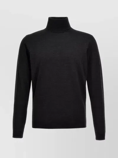 Roberto Collina Turtleneck Sweater In Grey