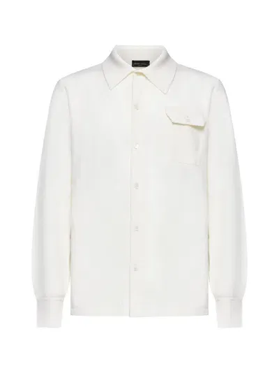 Roberto Collina Shirts In White