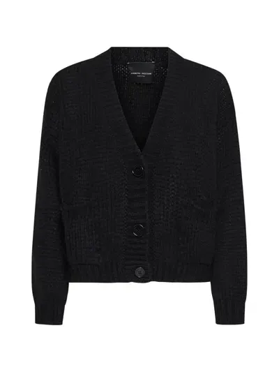 Roberto Collina Sweaters In Black