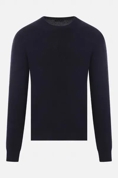 Roberto Collina Sweaters In Blue