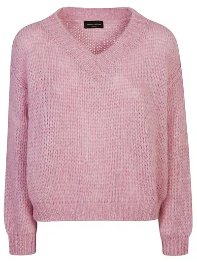 Roberto Collina Sweaters In Pink