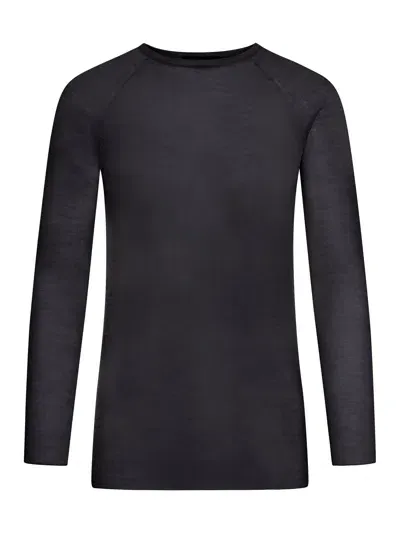 Roberto Collina Wool Sweater In Black