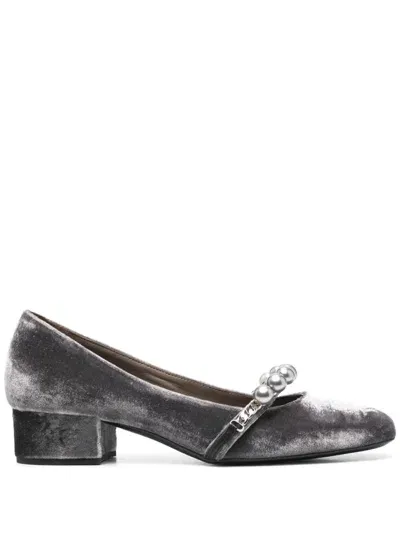 Roberto Festa 30mm Liana Pumps In Grey