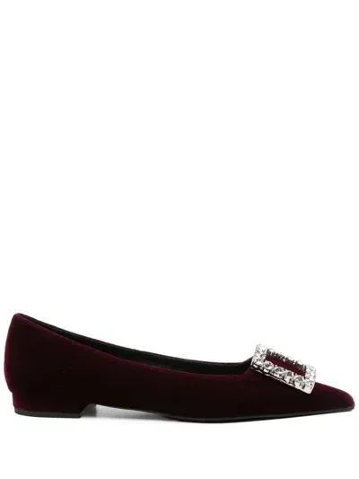 Roberto Festa Amaia Ballet Flats In Purple