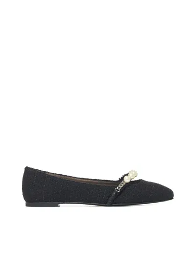 Roberto Festa Flat Shoes In Schwarz