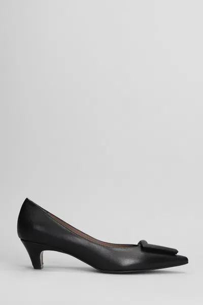 Roberto Festa Moon Pumps In Black Leather