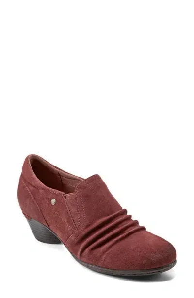 Rockport Cobb Hill Lucy Bootie In Medium Red