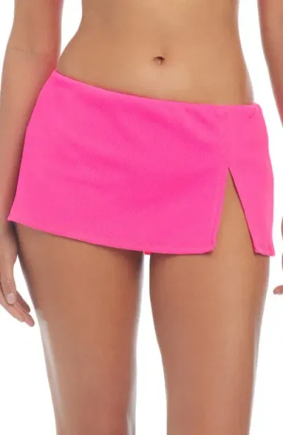 Rod Beattie Skirted Bikini Bottoms In Rosa