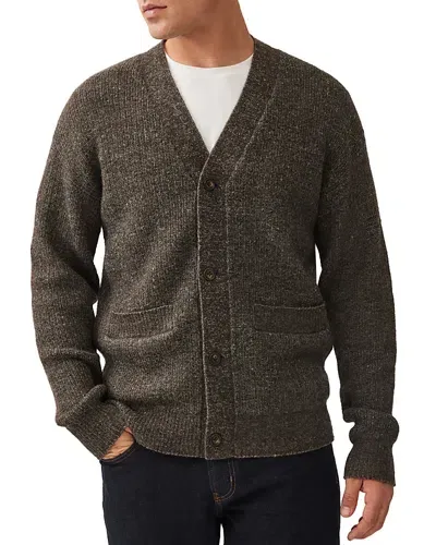 Rodd & Gunn Glenallen Cardigan Sweater In Sepia