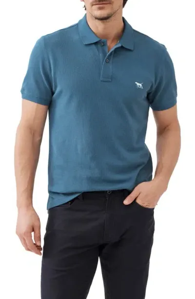 Rodd & Gunn The Gunn Slim Fit Polo Shirt In Teal