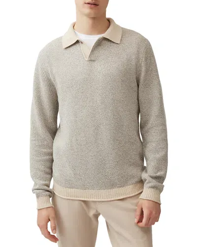 Rodd & Gunn Marlin Polo Sweater In Smoke