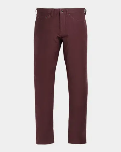 Rodd & Gunn Men's Motion 2 Straight Leg Stretch Jeans In Garnet