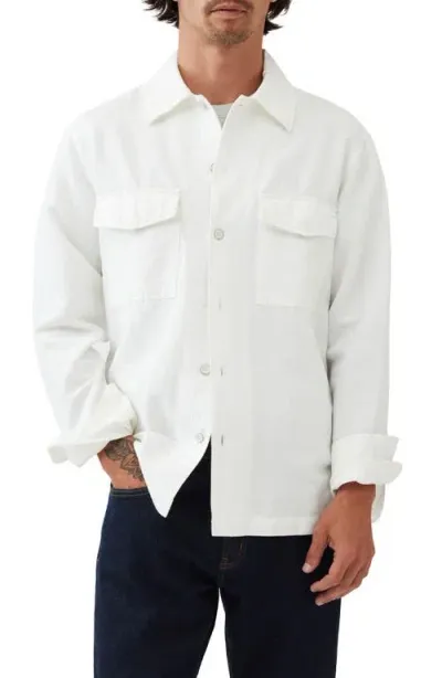 Rodd & Gunn Riverton Long Sleeve Shirt In Ecru