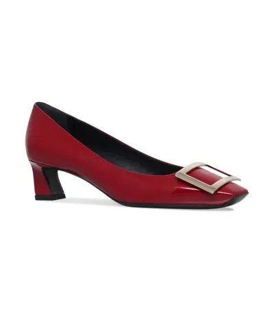 Roger Vivier Belle Viver Pumps 45 In Red