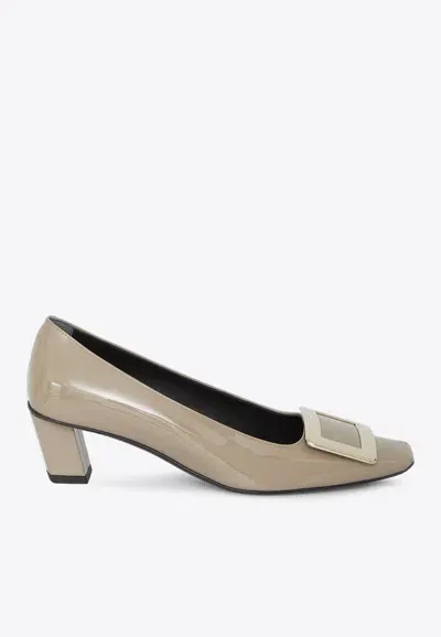 Roger Vivier Belle Vivier Pumps In Beige