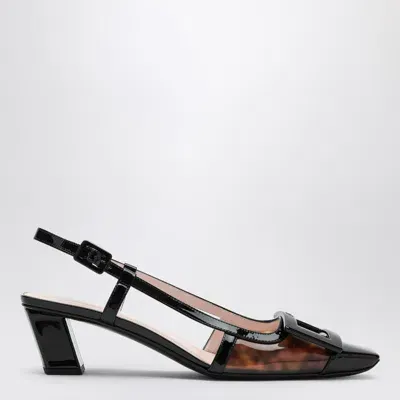 Roger Vivier Belle Vivier Black/brown Slingback Décolletés Women