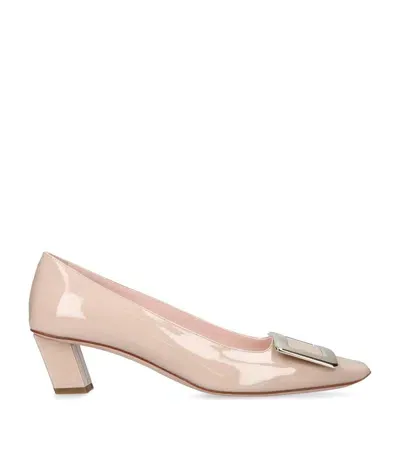 Roger Vivier Belle Vivier Pumps 45 In Nude