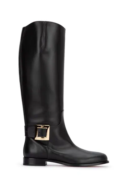 Roger Vivier Boots In Black