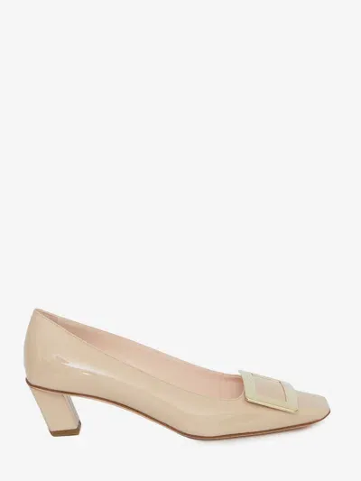 Roger Vivier Dcollet Belle Vivier In Beige