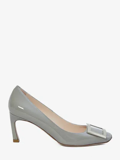 Roger Vivier Dcollet Belle Vivier Trompette In Grey