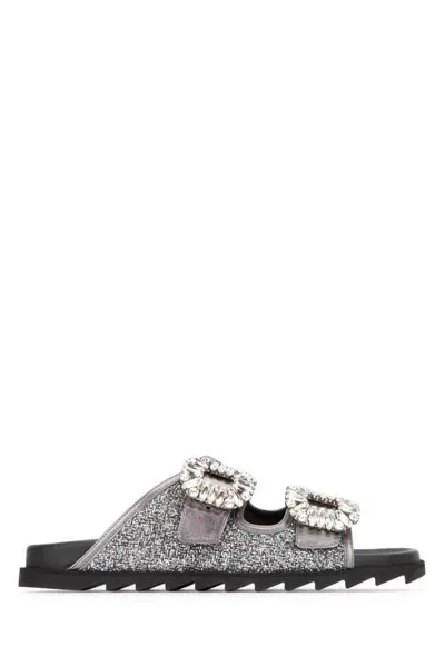 Roger Vivier Loafers In B210grigiomeb408ceneresc