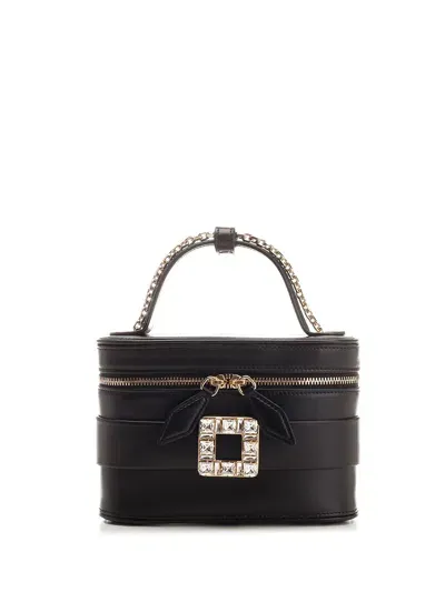 Roger Vivier Micro  Vanity Bag In Black