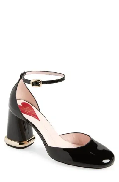 Roger Vivier Buckle Detailed Square Toe Pumps In Black